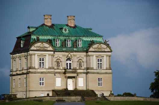 Eremitage hunting lodge in the Dyrhavn north of Copenhagen, Denmark