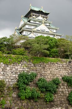 The Osaka Castle. One of Japans most famous castles