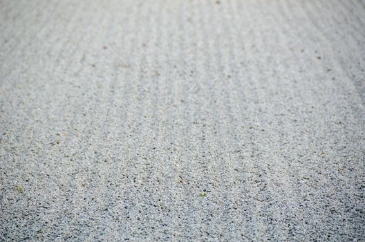 Background pattern of gravel in a japanese zen stone garden