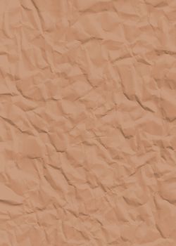 brown crumpled background, for grunge style texture usage. carefully scanned.