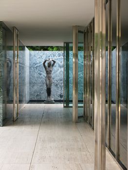 Mies van der Rohe pavilion in Barcelona