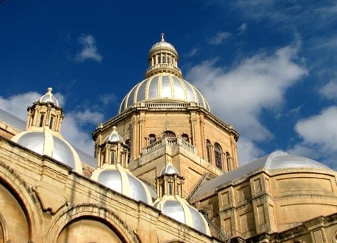 A church in Paola, Malta.