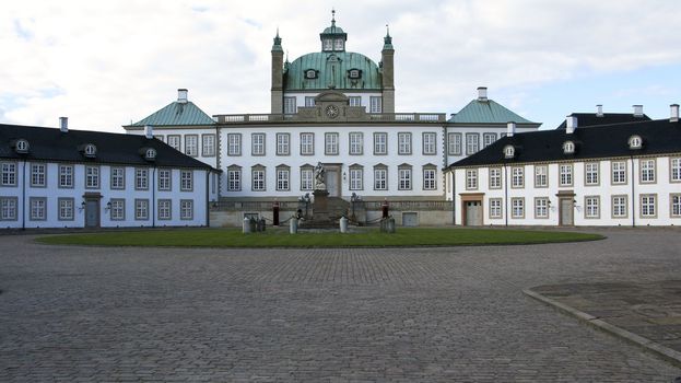 Fredensborg Palace, the royal summer residence in denmark