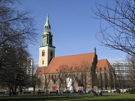 St. Mary Church, Marienkirche, in berlin, germany