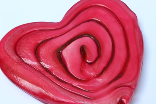 nice image of red sweet heart candy