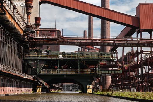 Zeche Zollverein coking plant, among the largest of its kind in Europe.