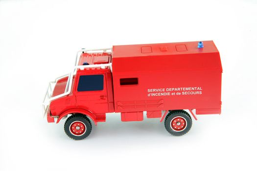 Toy fire truck