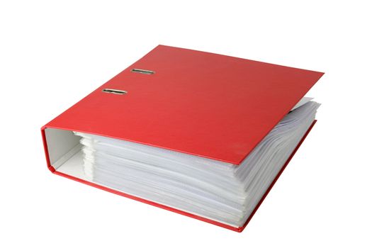 Red binder