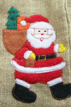 Canvas Santa bag