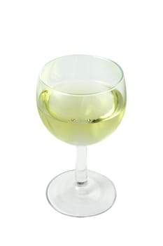 Glass of white wine