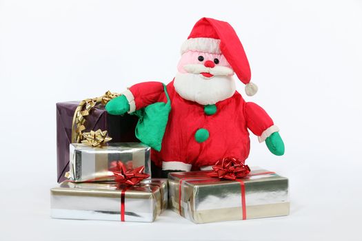 Santa Claus with gifts