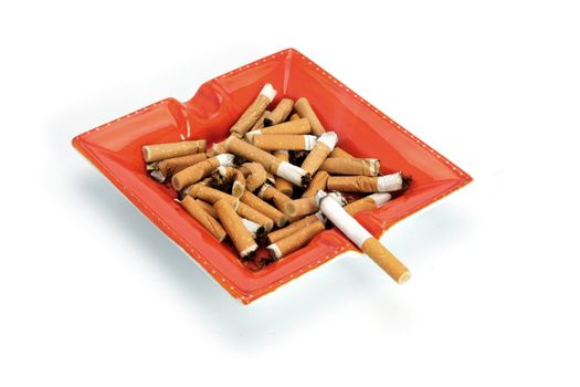 Cigarettes in an ashtray