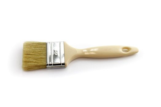 Clean paint brush