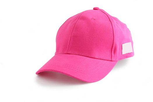 Pink baseball cap