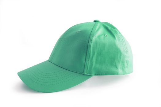 Green baseball cap