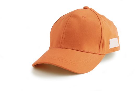 Orange baseball cap