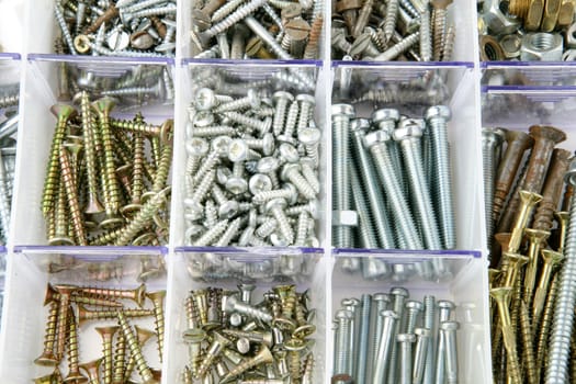 Assortment of screws