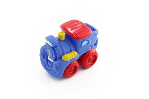 Plastic toy train