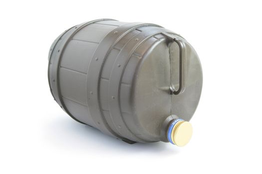 Plastic wine barrel