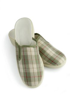 Pair of old fashioned slippers