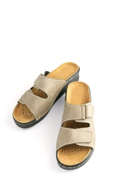 Beige sandals