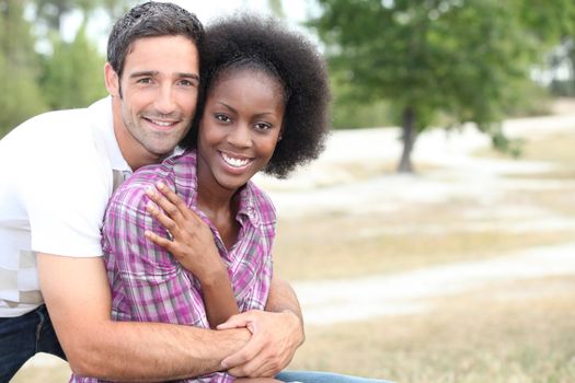 Couple outdoors