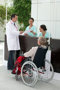 Medical procedure for elderly invalid