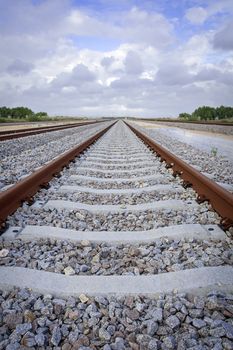 Railroad track with DOF