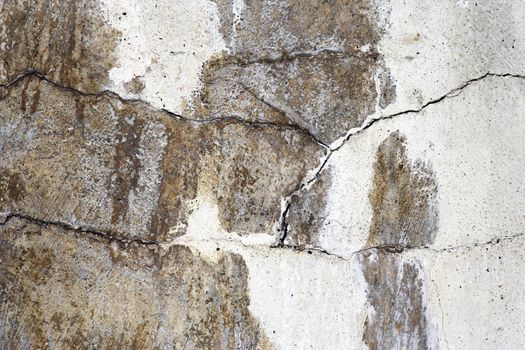 texture of the old and damaged stucco - plaster