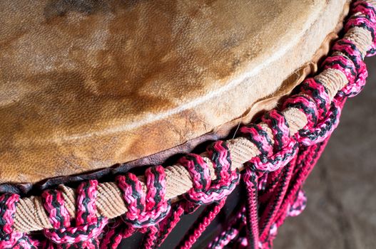 High resolution of  djembe head with small details