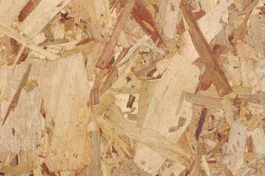 Closeup of the Surface of a Particle Board