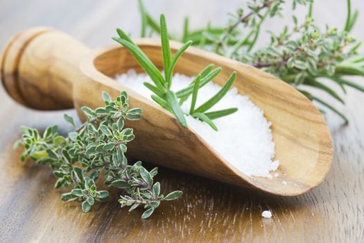 sea salt with herbs 