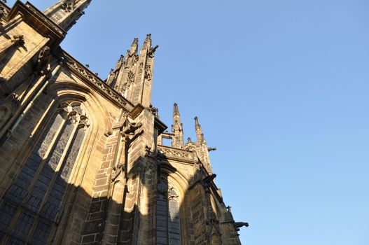 Saint Vitus' Cathedral  is as a Roman Catholic cathedral in Prague