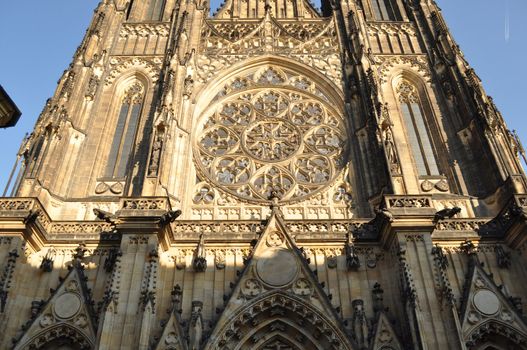 Saint Vitus' Cathedral  is as a Roman Catholic cathedral in Prague