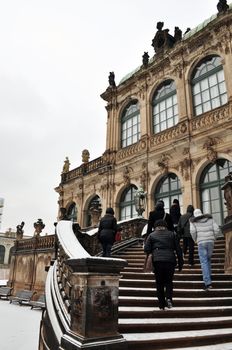 Zwinger Palace in Dresden is major German landmark