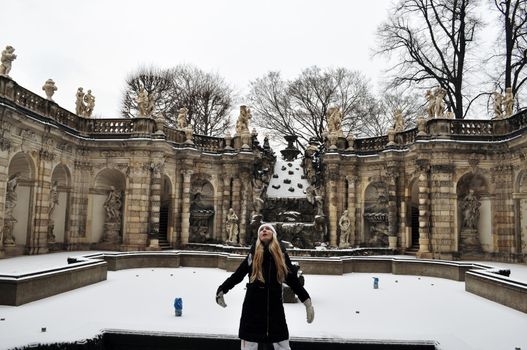 Zwinger Palace in Dresden is major German landmark