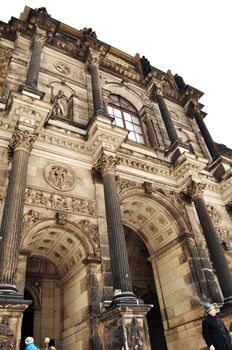 Zwinger Palace in Dresden is major German landmark