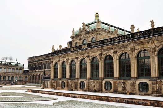 Zwinger Palace in Dresden is major German landmark