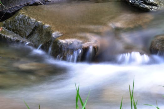 A shoot of a river in Trentino