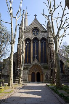 St Mary Abbots Church in Kensington, London.