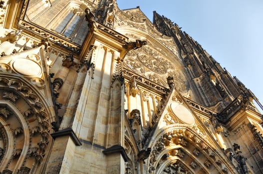 Saint Vitus' Cathedral  is as a Roman Catholic cathedral in Prague