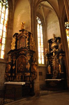 Saint Vitus' Cathedral  is as a Roman Catholic cathedral in Prague