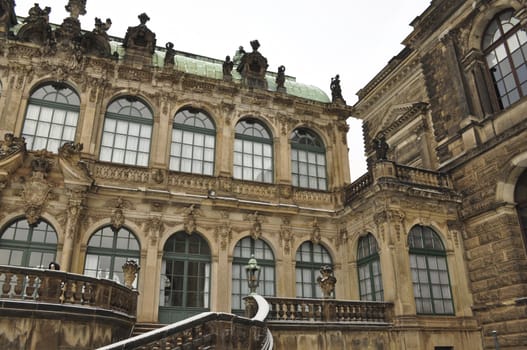 Zwinger Palace in Dresden is major German landmark