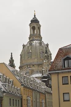 The Dresden Frauenkirche is a Lutheran church. Germany