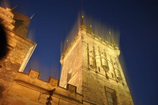 Karlov Bridge is one of the most famous historical objects in the capital of Czech Republic.