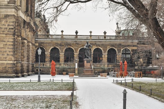 Zwinger Palace in Dresden is major German landmark