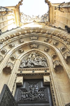 Saint Vitus' Cathedral  is as a Roman Catholic cathedral in Prague