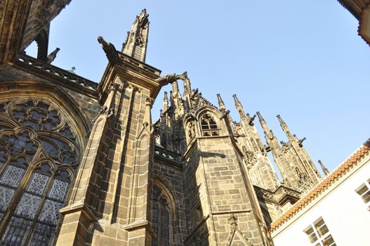 Saint Vitus' Cathedral  is as a Roman Catholic cathedral in Prague