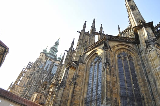 Saint Vitus' Cathedral  is as a Roman Catholic cathedral in Prague