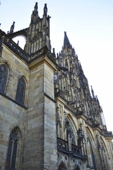 Saint Vitus' Cathedral  is as a Roman Catholic cathedral in Prague